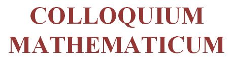 Editor of Colloquium Mathematicum
